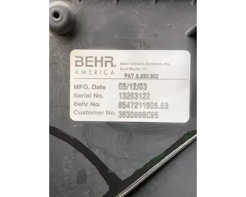 INTERNATIONAL 4300 Heater Assembly