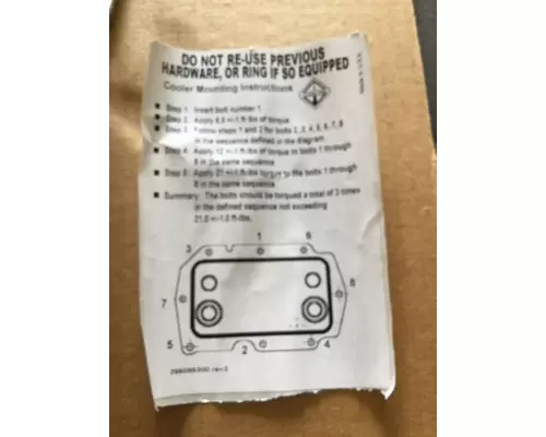 INTERNATIONAL 4300 Heater or Air Conditioner Parts, Misc.