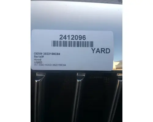 INTERNATIONAL 4300 Hood