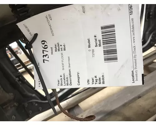 INTERNATIONAL 4300 Hood