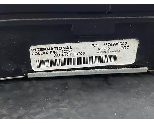 INTERNATIONAL 4300 Instrument Cluster