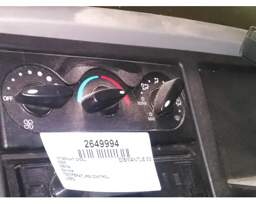 INTERNATIONAL 4300 TEMPERATURE CONTROL
