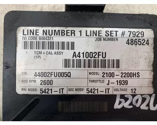 INTERNATIONAL 4300 Transmission Control Module