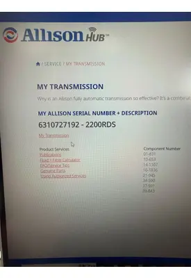 INTERNATIONAL 4300 Transmission