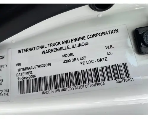 INTERNATIONAL 4300 Vehicle For Sale