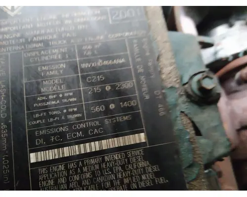 INTERNATIONAL 4300 WHOLE TRUCK FOR RESALE