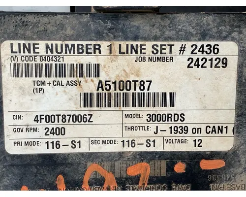 INTERNATIONAL 4400 ECM (Transmission)