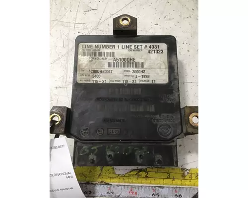 INTERNATIONAL 4400 MODULE, TRANSMISSION CONTROL MODULE (TCM)