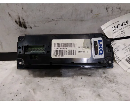 INTERNATIONAL 4400 TEMPERATURE CONTROL