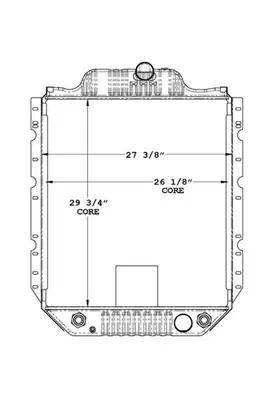 INTERNATIONAL 4600 Radiator