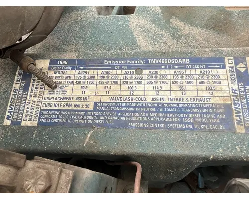 INTERNATIONAL 4700 Engine Assembly