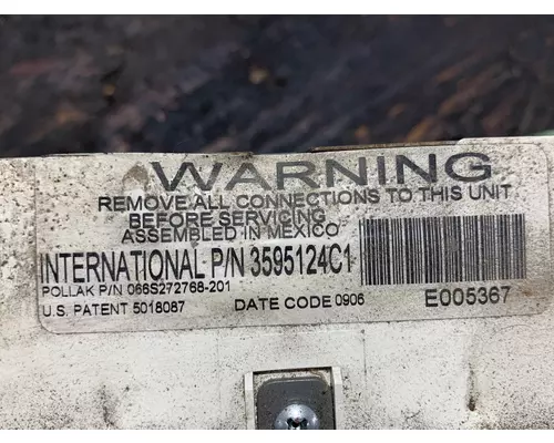 INTERNATIONAL 4700 Instrument Cluster