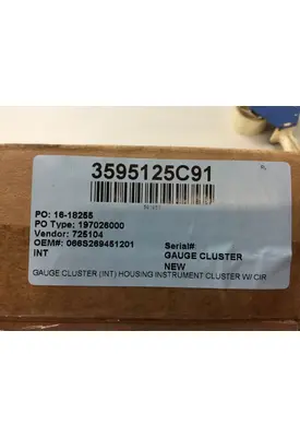 INTERNATIONAL 4700 Instrument Cluster