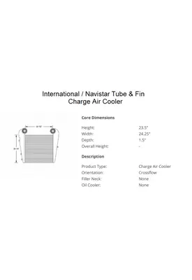 INTERNATIONAL 4900 Charge Air Cooler (ATAAC)