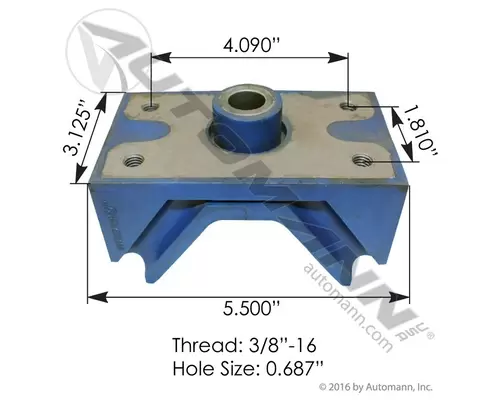 INTERNATIONAL 4900 ENGINE MOUNTS, VEHICLE (FRONT)