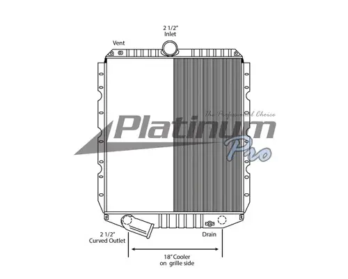 INTERNATIONAL 4900 RADIATOR ASSEMBLY