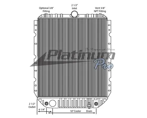 INTERNATIONAL 4900 RADIATOR ASSEMBLY