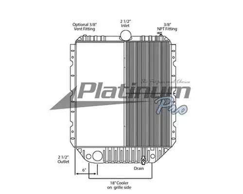 INTERNATIONAL 4900 RADIATOR ASSEMBLY