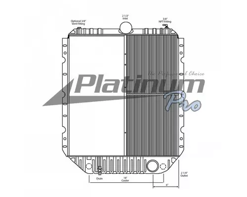 INTERNATIONAL 4900 RADIATOR ASSEMBLY