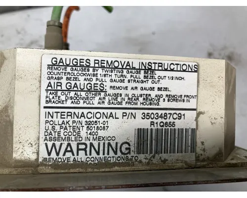 INTERNATIONAL 5600I Dash Assembly