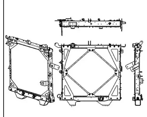INTERNATIONAL 5600I RADIATOR ASSEMBLY