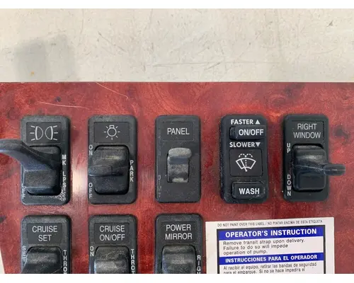 INTERNATIONAL 5600 Dash  Console Switch