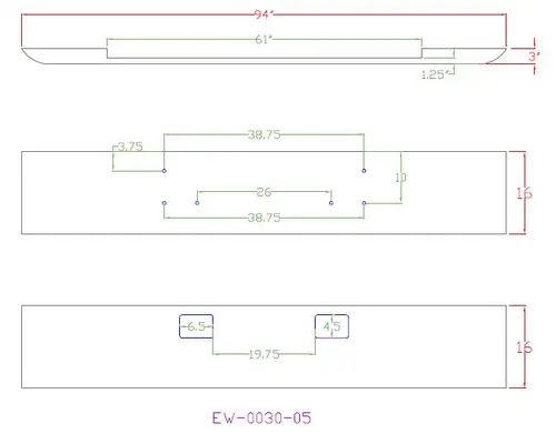 INTERNATIONAL 5900I BUMPER ASSEMBLY, FRONT