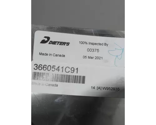 INTERNATIONAL 5900I Body Parts, Misc.