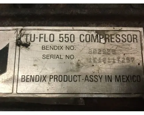 INTERNATIONAL 6.0 Air Compressor