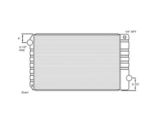 INTERNATIONAL 7300 RADIATOR ASSEMBLY