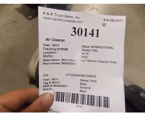 INTERNATIONAL 7400 Air CleanerParts 