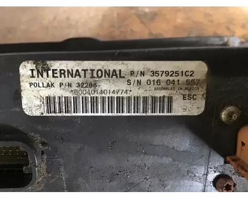 INTERNATIONAL 7400 CAB CONTROL UNIT MODULE
