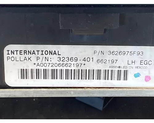 INTERNATIONAL 7500 Instrument Cluster