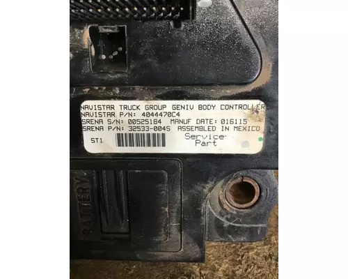 INTERNATIONAL 7600 CAB CONTROL UNIT MODULE