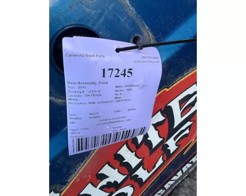 INTERNATIONAL 7600 Door Assembly, Front