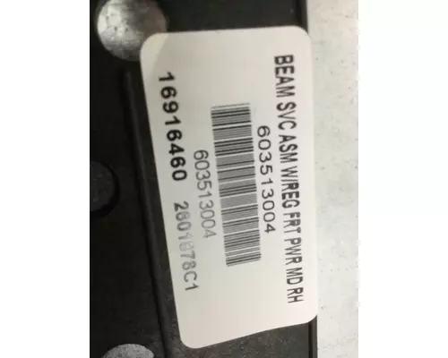 INTERNATIONAL 7600 Door Window Regulator, Front