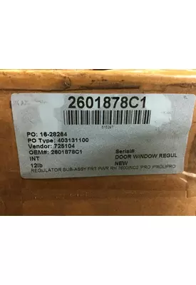 INTERNATIONAL 7600 Door Window Regulator, Front