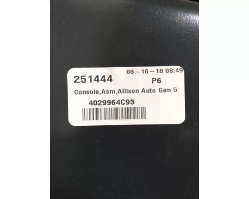 INTERNATIONAL 7600 Interior Parts, Misc.
