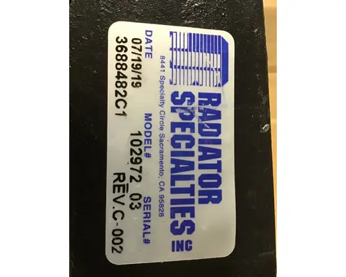 INTERNATIONAL 7600 Transmission Oil Cooler