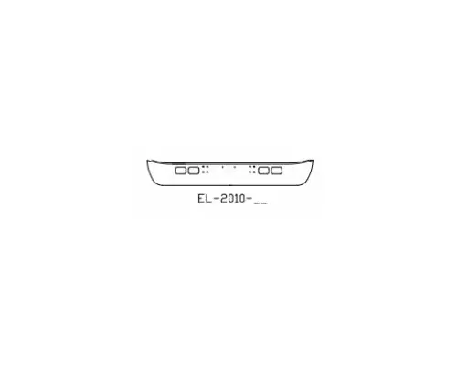INTERNATIONAL 8100 1990-2003 BUMPER ASSEMBLY, FRONT