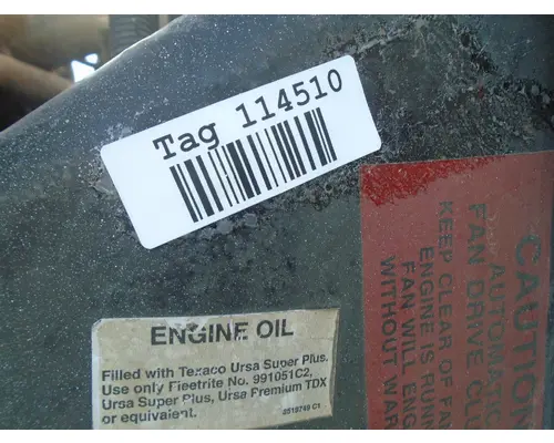 INTERNATIONAL 8100_NV9D ChargeAirCooler