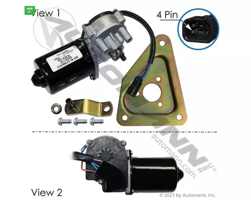 INTERNATIONAL 8100 WINDSHIELD WIPER MOTOR