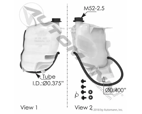 INTERNATIONAL 8500 Coolant Reservoir