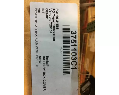 INTERNATIONAL 8600 Battery Box