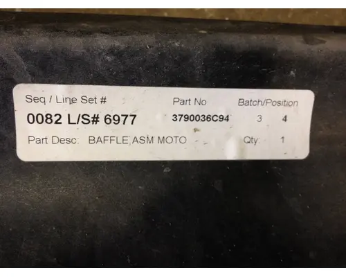 INTERNATIONAL 8600 Body, Misc. Parts