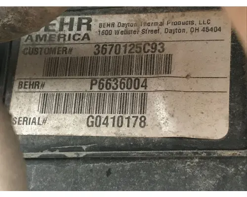 INTERNATIONAL 8600 Body, Misc. Parts