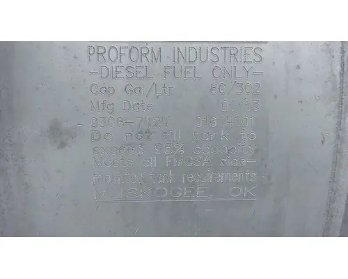 INTERNATIONAL 8600 FUEL TANK