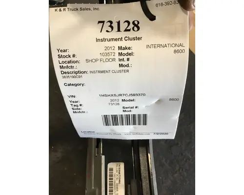 INTERNATIONAL 8600 Gauges (all)