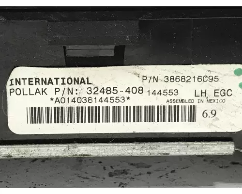 INTERNATIONAL 8600 Instrument Cluster