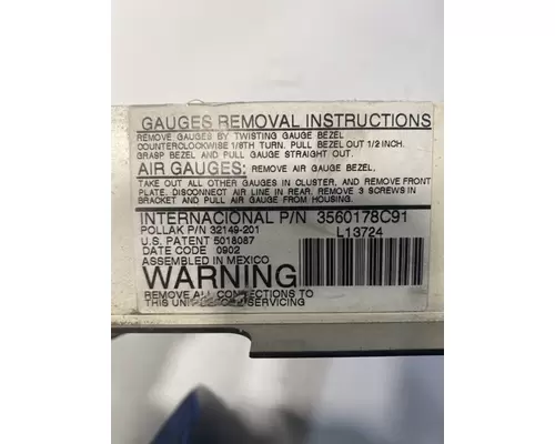 INTERNATIONAL 9100i Gauges (all)